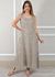 Vestido Emília Linho Italiano Fendi