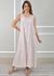 Vestido Emília Linho Italiano Rosa Bebe