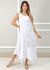 Vestido Luciana Linho Italiano Branco