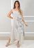 Vestido Luciana Linho Italiano Bege