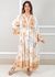 Vestido Fabiana Viscose Italiana Bege