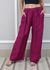 Calça Zara Linho Italiano Uva