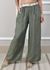Calça Palmira Linho Italiano Verde Militar