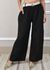 Calça Palmira Linho Italiano Preto