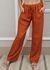 Calça Jane Linho Italiano Terracota