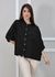 Camisa Carol Linho Italiano Preta