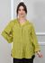 Camisa Monica Linho Italiano Amarelo
