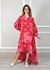 Chemise Maitê Linho Italiano Vermelho