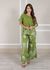 Conjunto Eva Linho Italiano Verde Pistache