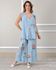 Conjunto Marisol Linho Italiano Azul Hortência 