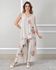 Conjunto Marisol Linho Italiano Bege 