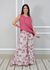Conjunto Dior Linho Italiano Magenta