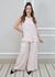 Conjunto Marina Linho Italiano Rosa Bebe