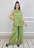 Conjunto Marina Linho Italiano Verde Pistache