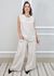 Conjunto Marina Linho Italiano Bege