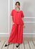 Conjunto Gisela Linho Italiano Vermelho