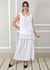 Conjunto Solange Linho Italiano Branco