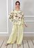 Conjunto Pamela Linho Italiano Amarelo