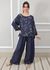 Conjunto Pamela Linho Italiano Azul Marinho 