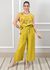 Conjunto Rebeca Linho Italiano Mostarda 