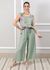 Conjunto Rebeca Linho Italiano Verde Menta