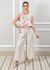 Conjunto Rebeca Linho Italiano Bege