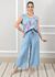 Conjunto Rebeca Linho Italiano Azul Jeans