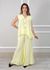 Conjunto Manuela Linho Italiano Amarelo