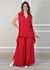 Vestido Elisa Linho Italiano Caramelo .