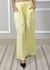 Calça Heloisa Linho Italiano Amarelo
