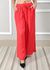 Calça Heloisa Linho Italiano Vermelho