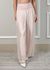 Calça Louise Seda Italiana Rosa Bebe