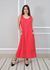 Vestido Eliane Linho Italiano Vermelho