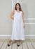 Vestido Eliane Linho Italiano Branco