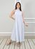 Vestido Maria Linho Italiano Gelo