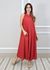 Vestido Maria Linho Italiano Terracota