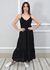 Vestido Francesca Linho Italiano Preto