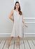 Vestido Lavinia Linho Italiano Bege