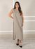 Vestido Luana Linho Italiano Fendi
