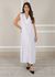 Vestido Luana Linho Italiano Branco