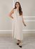 Vestido Luana Linho Italiano Cru .