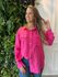 Camisa Chloe Linho Italiano Pink