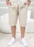 Bermuda Masculina Levi Linho Italiano Cru