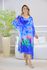 KAFTAN STELLA SEDA AZUL ROYAL