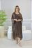 KAFTAN PATRICÍA SEDA MARROM