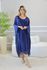KAFTAN PATRICÍA SEDA AZUL MARINHO
