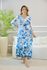 VESTIDO ZENAÍDE AZUL TURQUESA