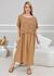 VESTIDO KEMILY CARAMELO