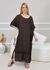 VESTIDO EVELIN MARROM