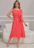 VESTIDO JOSEANE CORAL
